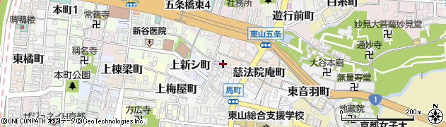 京都府京都市東山区鐘鋳町568周辺の地図