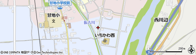 兵庫県神崎郡市川町甘地240周辺の地図