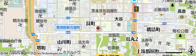 下京老人福祉センター周辺の地図