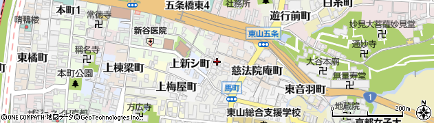 京都府京都市東山区鐘鋳町569周辺の地図