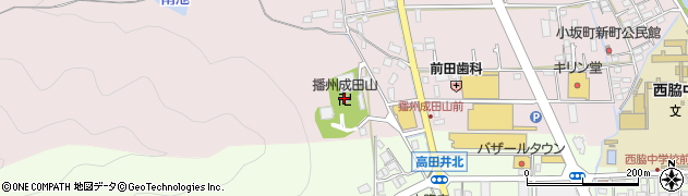 播州成田山周辺の地図