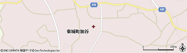 広島県庄原市東城町加谷293周辺の地図