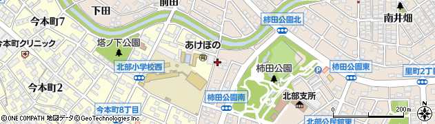 愛知県安城市里町（島ノ内）周辺の地図