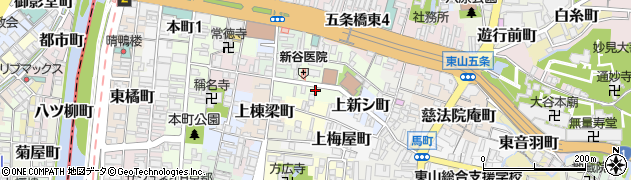織元すみや京都店周辺の地図