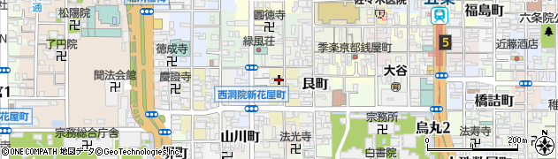 株式会社産業工学研究所　京都営業所周辺の地図