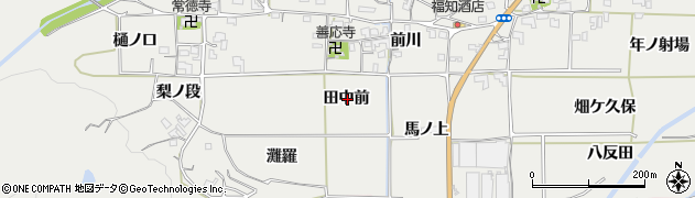 京都府亀岡市曽我部町犬飼田中前周辺の地図