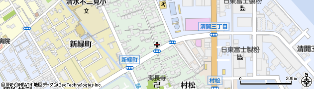 栄寿司 清水区周辺の地図