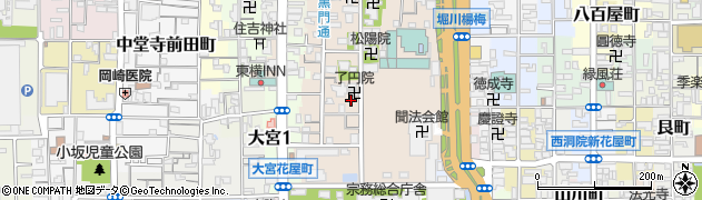 京都府京都市下京区柿本町667周辺の地図