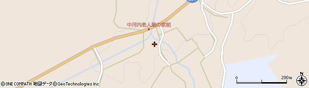 愛知県新城市作手中河内小日影周辺の地図