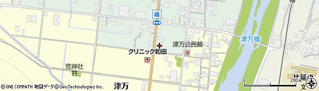 兵庫県西脇市嶋292周辺の地図