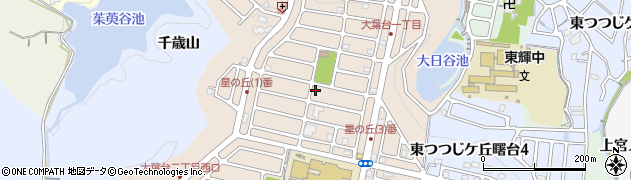 京都府亀岡市南つつじケ丘大葉台周辺の地図