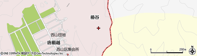 京都府亀岡市篠町王子椿谷周辺の地図