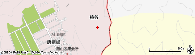 京都府亀岡市篠町王子（椿谷）周辺の地図