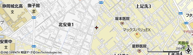 有限会社静岡帯裁工所周辺の地図
