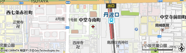 京都府京都市下京区中堂寺南町9周辺の地図