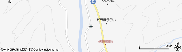愛知県新城市玖老勢（大門）周辺の地図