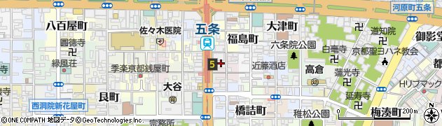 京都府京都市下京区下平野町483周辺の地図