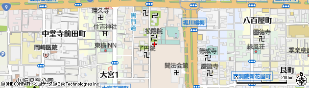 京都府京都市下京区柿本町700周辺の地図