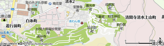 近藤悠三記念館周辺の地図