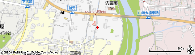 兵庫県宍粟市山崎町船元62周辺の地図