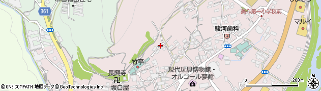 岡山県美作市湯郷周辺の地図