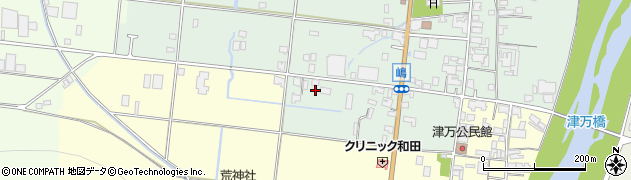 兵庫県西脇市嶋306周辺の地図