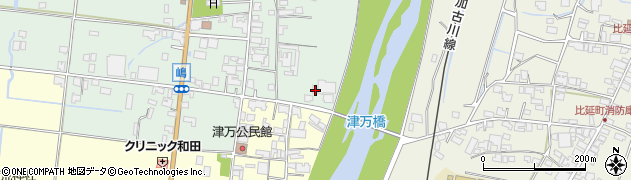 兵庫県西脇市嶋4周辺の地図