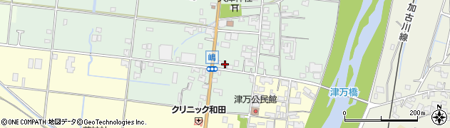 兵庫県西脇市嶋270周辺の地図