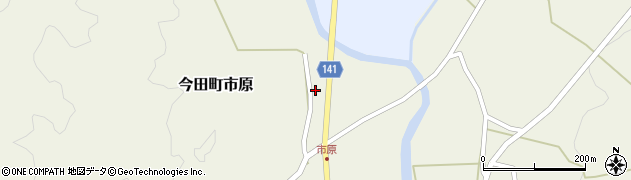 兵庫県丹波篠山市今田町市原186周辺の地図