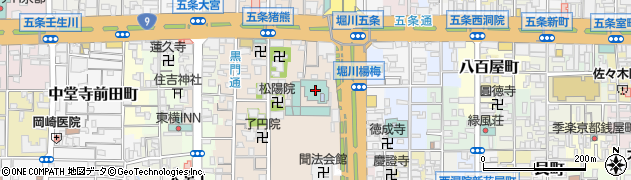 京都東急ホテル周辺の地図