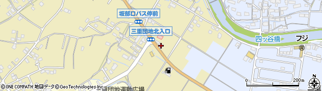 三重県四日市市西坂部町4578周辺の地図