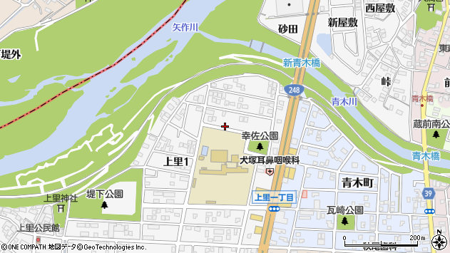〒444-2136 愛知県岡崎市上里の地図