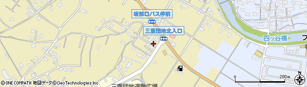三重県四日市市西坂部町4548周辺の地図