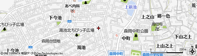 森岡台東周辺の地図