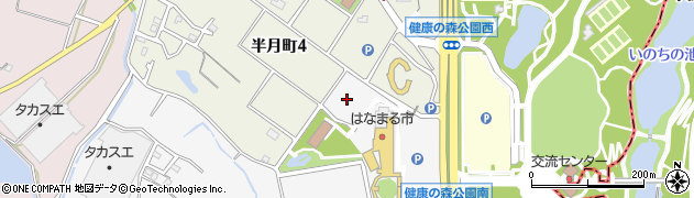 愛知県大府市吉田町（律粉）周辺の地図
