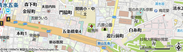 若宮八幡宮社周辺の地図