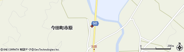 兵庫県丹波篠山市今田町市原185周辺の地図