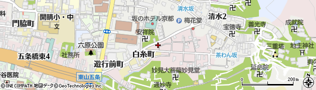 京都観光物産株式会社周辺の地図