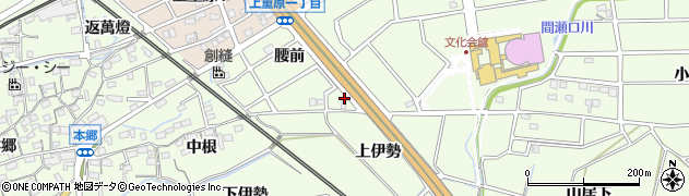 愛知県知立市上重原町腰前179周辺の地図