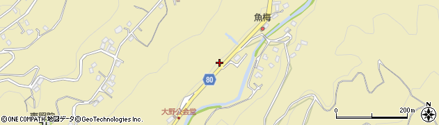 静岡県伊豆市大野904周辺の地図