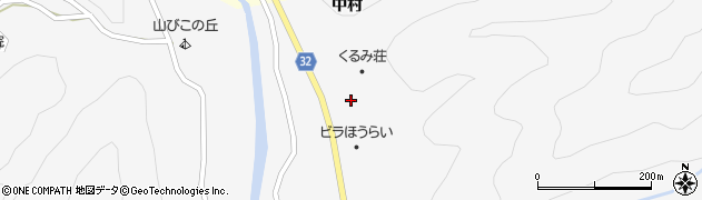 愛知県新城市玖老勢（クルミ沢）周辺の地図