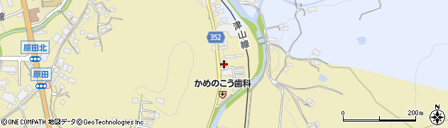 岡山県久米郡美咲町原田1182周辺の地図