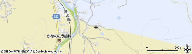 岡山県久米郡美咲町原田1161-2周辺の地図