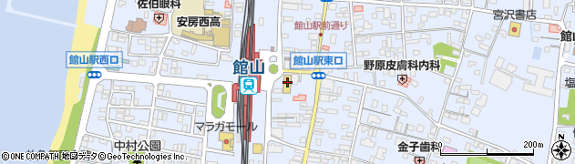 株式会社全日警　館山営業所周辺の地図