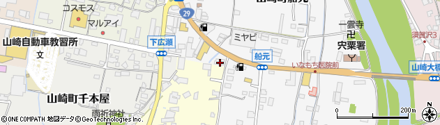 兵庫県宍粟市山崎町船元226周辺の地図