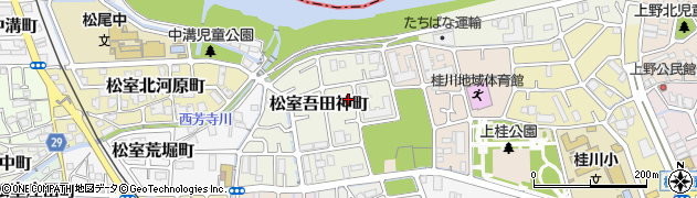 京都府京都市西京区松室吾田神町143周辺の地図