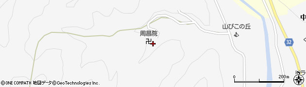 愛知県新城市玖老勢高山下周辺の地図