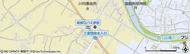 三重県四日市市西坂部町4587周辺の地図