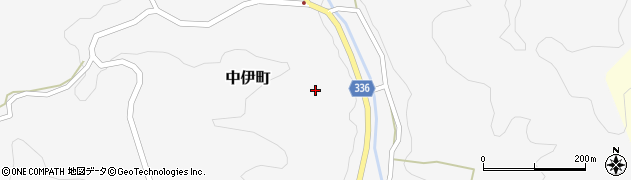 愛知県岡崎市中伊町（臼沢）周辺の地図