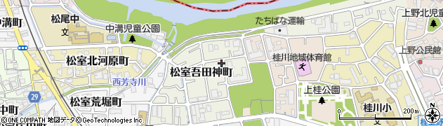 京都府京都市西京区松室吾田神町137周辺の地図